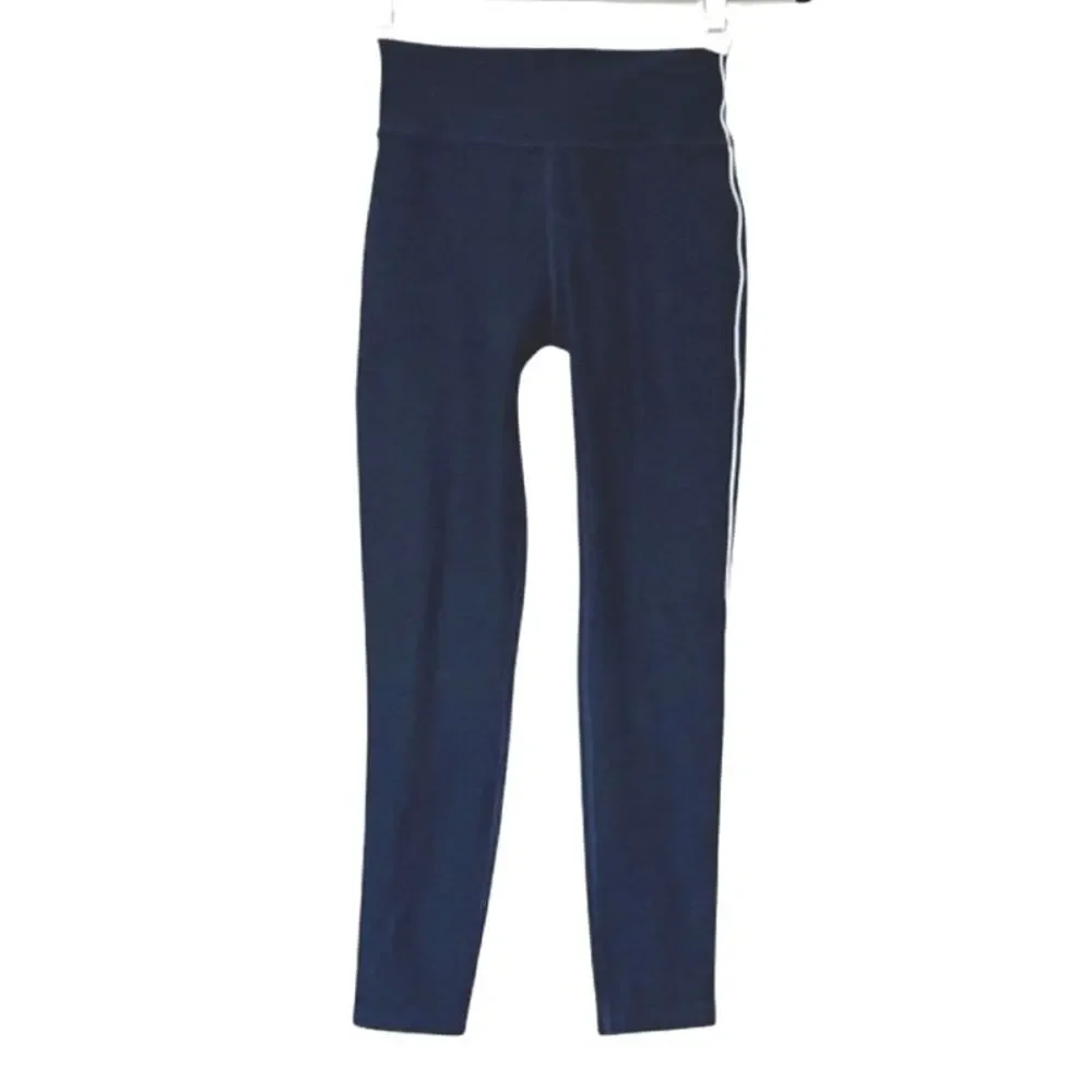 Beyond Yoga Spacedye Trophy High Waisted Midi Legging Navy/White Sz S/P *EUC - Picture 4 of 11